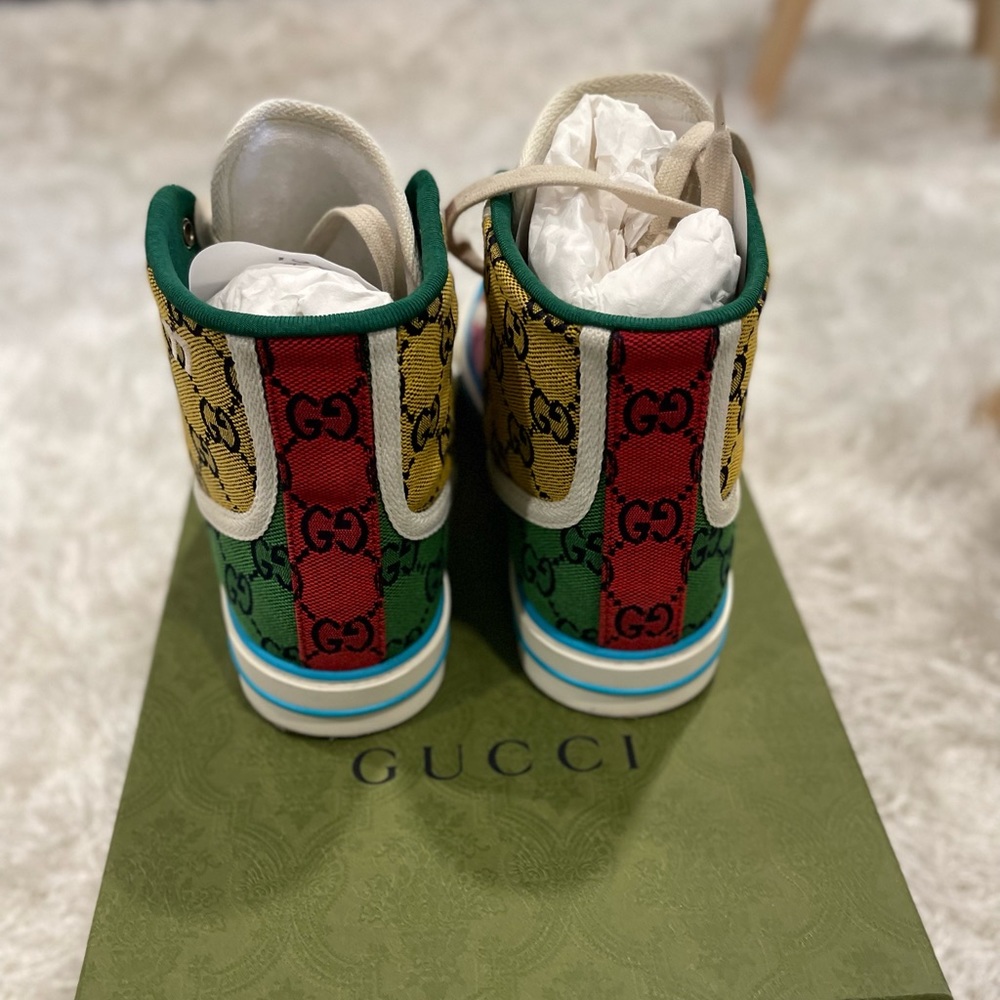 Gucci Tennis 1977 High Top Multi-color
